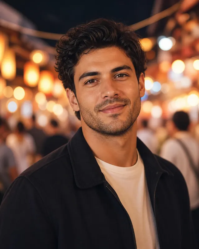 Night Market Portrait concept preview